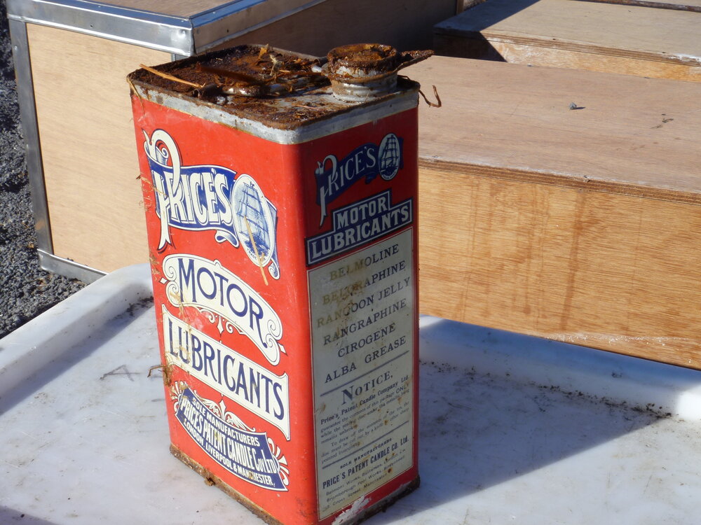 2010-11 Can of Price's Motor oil from Cape Royds