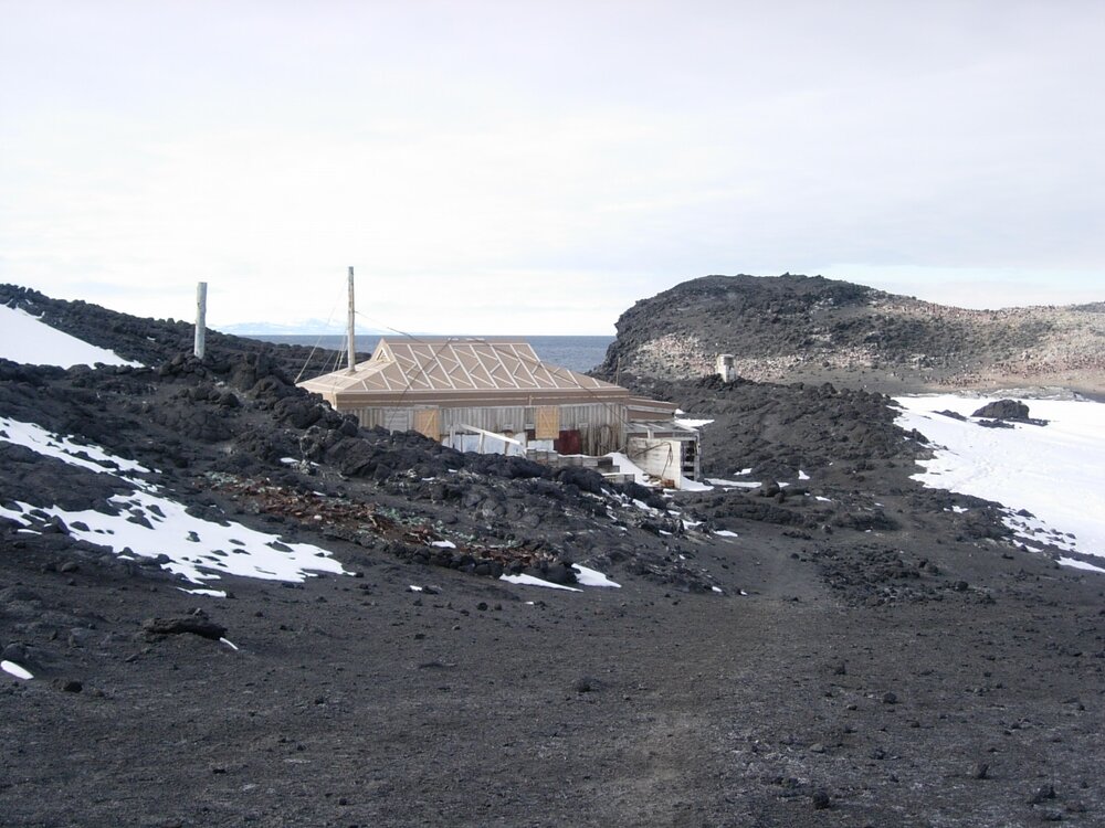 North elevation of Shackleton's 'Nimrod' hut