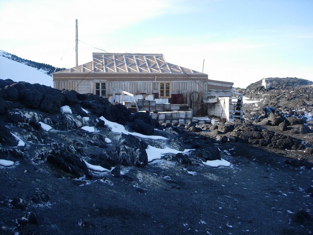 North elevation of Shackleton's 'Nimrod' hut 