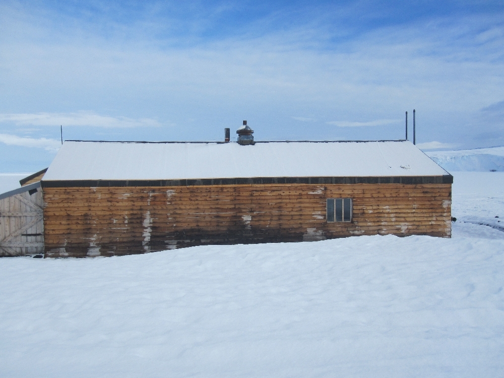 2010-11 South wall of Scott's 'Terra Nova' hut, Cape Evans