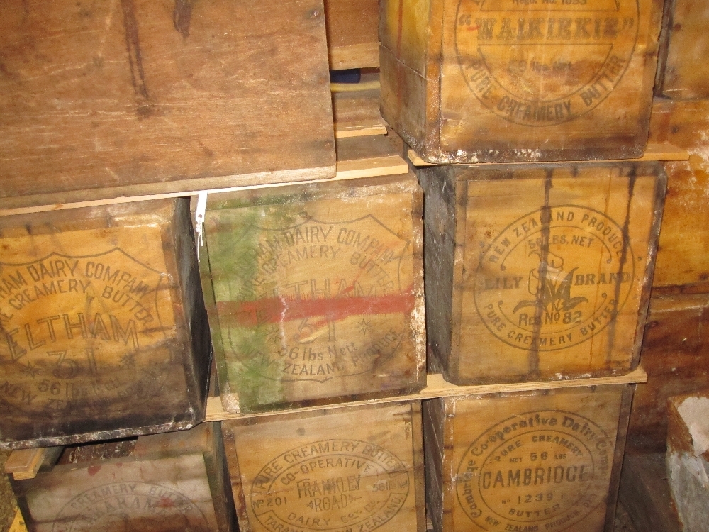 2010-11 Butter boxes to be included in the rebuilt bulkhead, Cape Evans