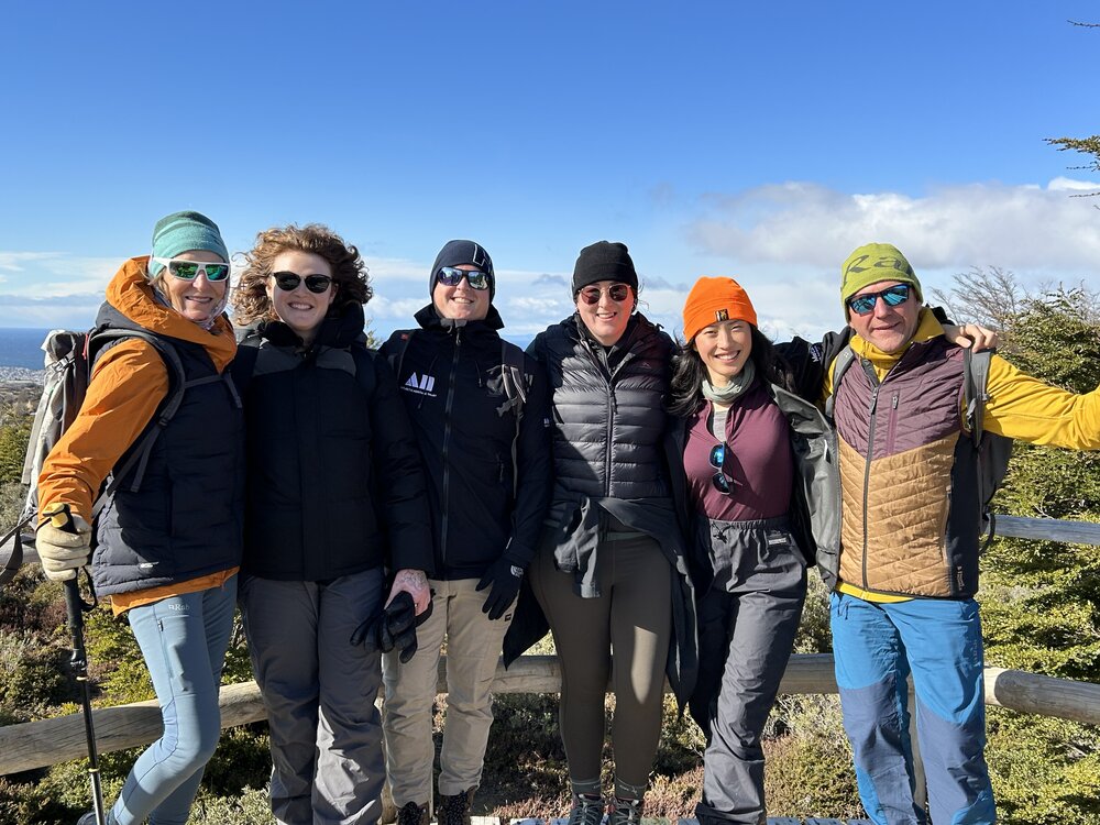 Expedition team members in Punta Arenas