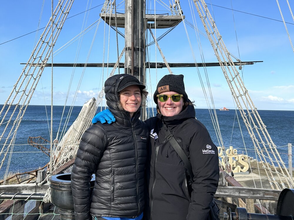 Inspiring Explorers Kelly Davenport and Kaitlyn Martin