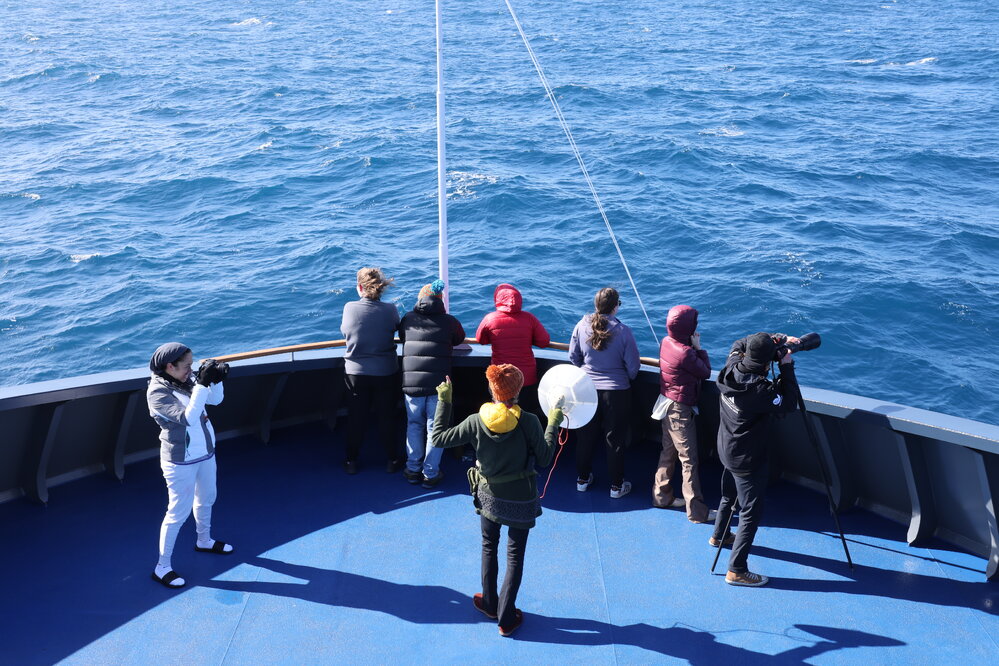 Bow of the 'Magellan Explorer'