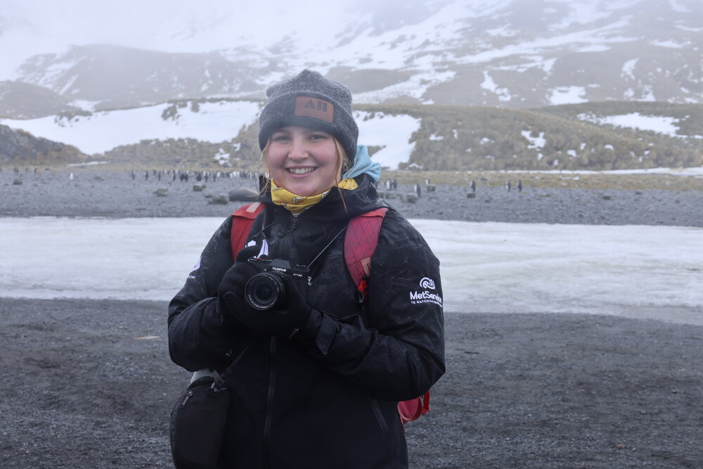 Inspiring Explorer Lily Green at Right Whale Bay