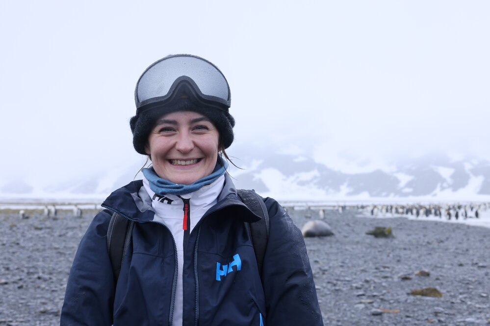 Inspiring Explorer Siobhan O'Connor at Right Whale Bay