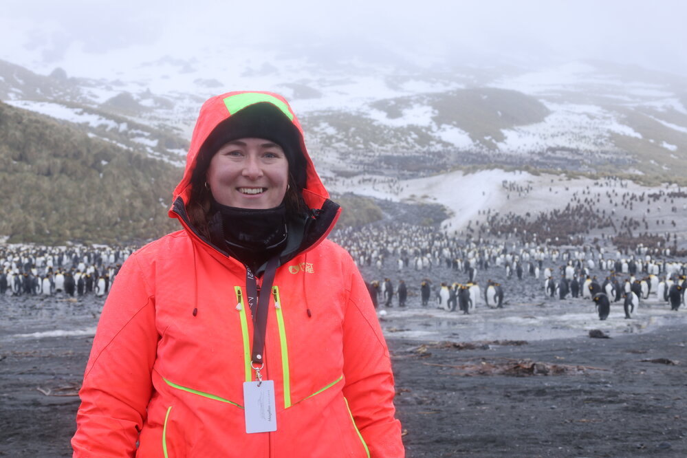 Inspiring Explorer Gemma Wyllie at Right Whale Bay