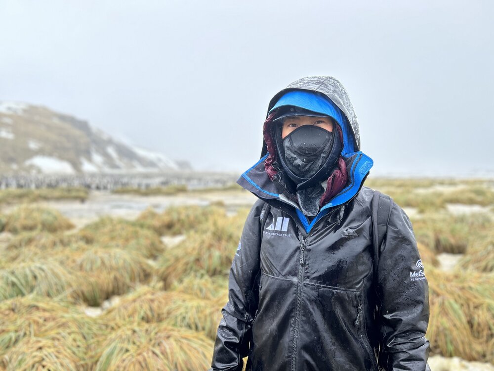 Jenny Sahng at Salisbury Plain