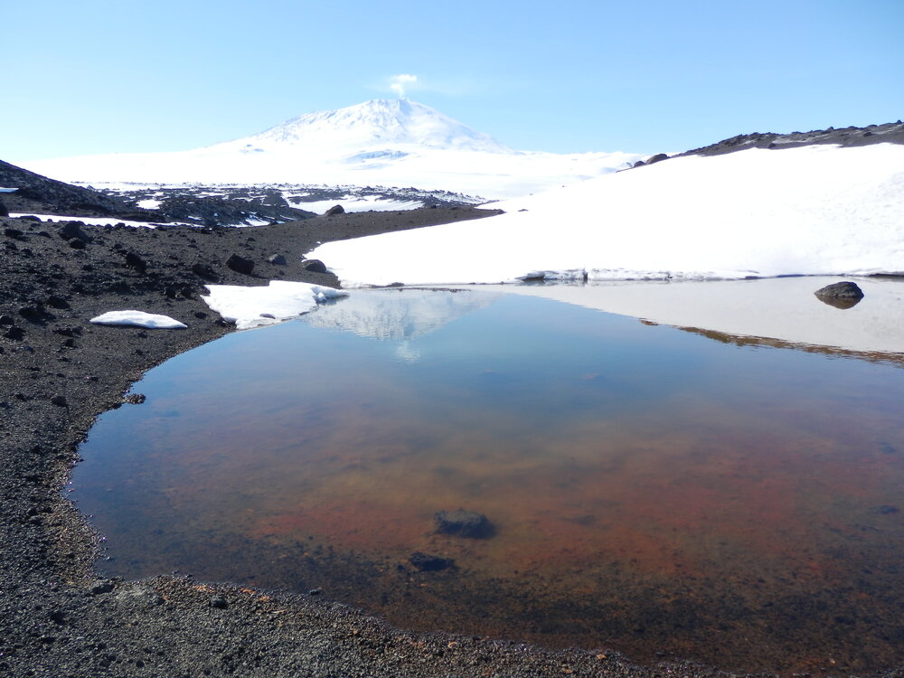 Reflection of Erebus