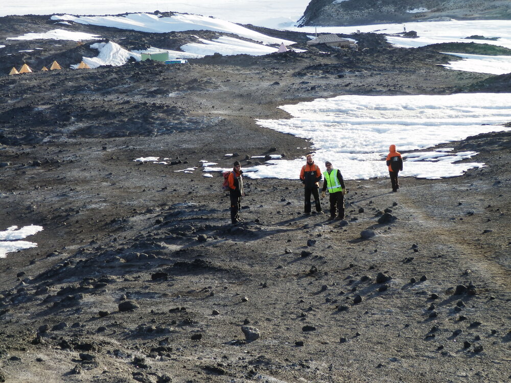 K170 team members at Cape Royds