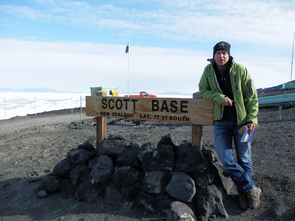 Heritage Carpenter Jaime Ward at Scott Base