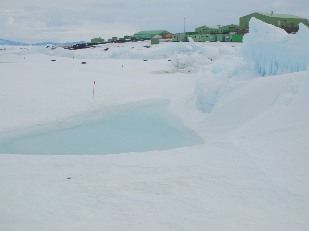 Ice conditions near Scott Base