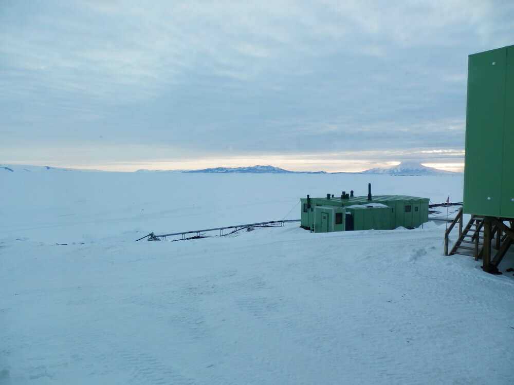 Looking towards Hillary's TAE/IGY Hut