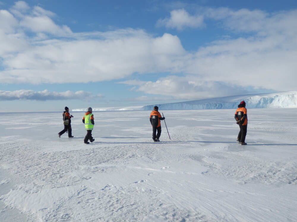 K170 team and Barne Glacier