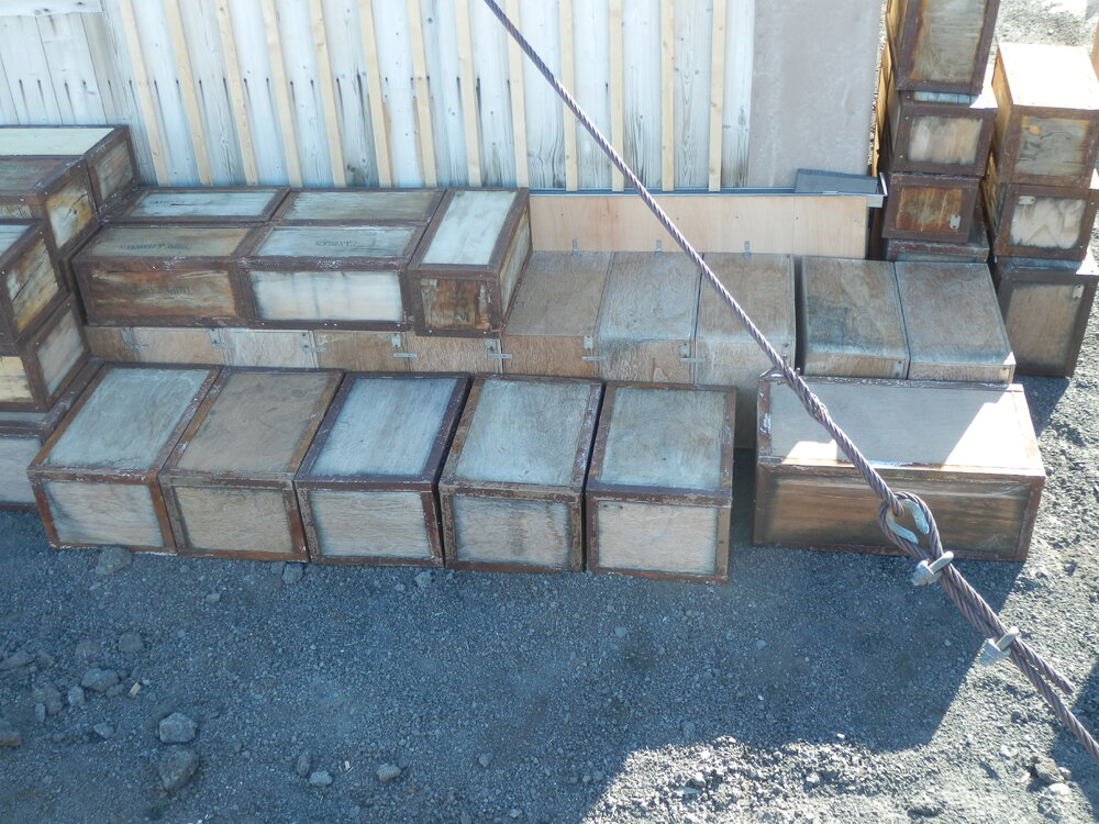 Box arrangement, Shackleton's 'Nimrod' Hut