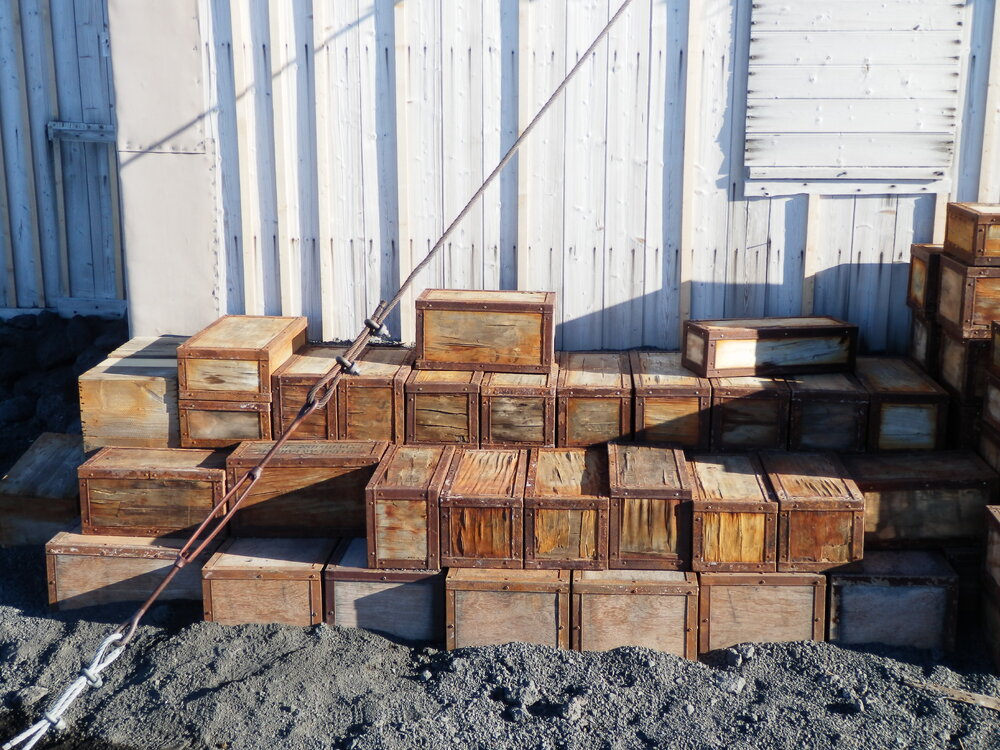 Box arrangement, Shackleton's 'Nimrod' Hut (003)
