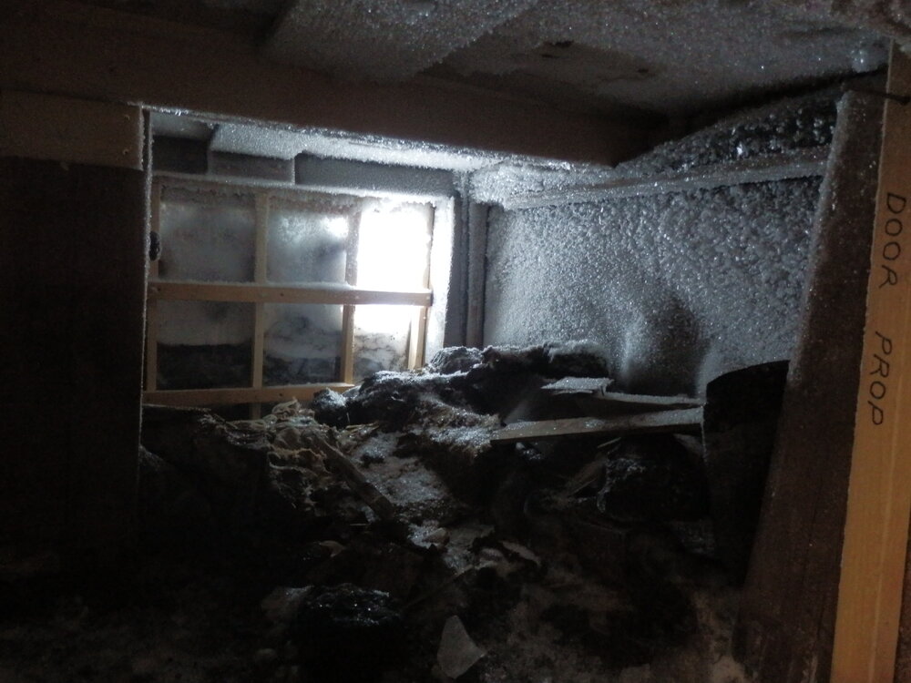 Under floor, Shackleton's 'Nimrod' Hut 