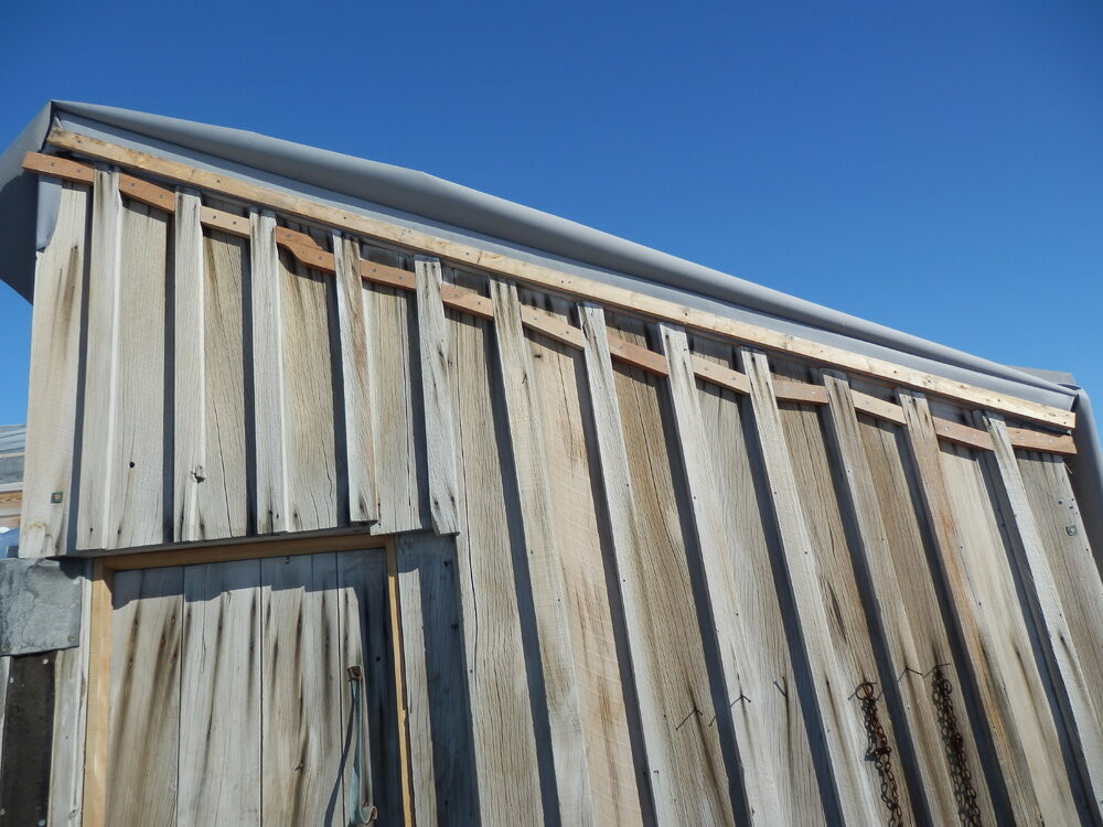 Blocking installed, Scott's 'Terra Nova' Hut