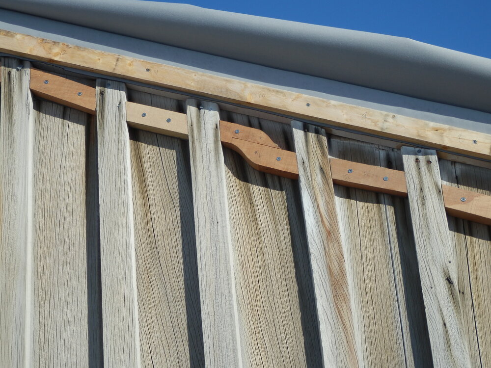 Blocking installed, Scott's 'Terra Nova' Hut (001)