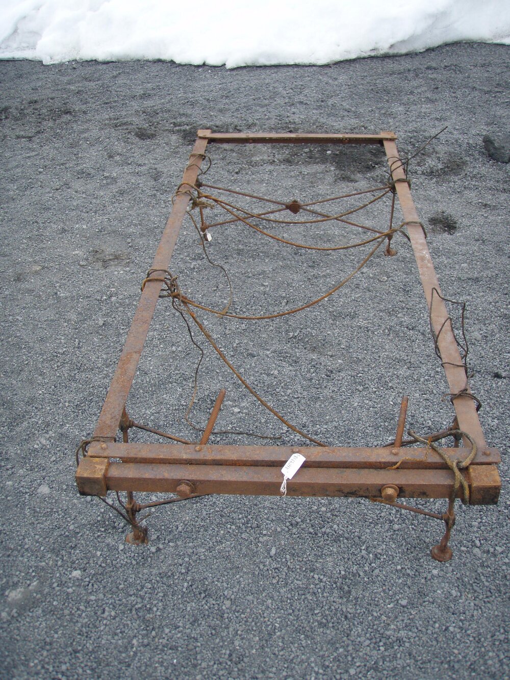 Bed frame from Scott's 'Terra Nova' Hut (002)