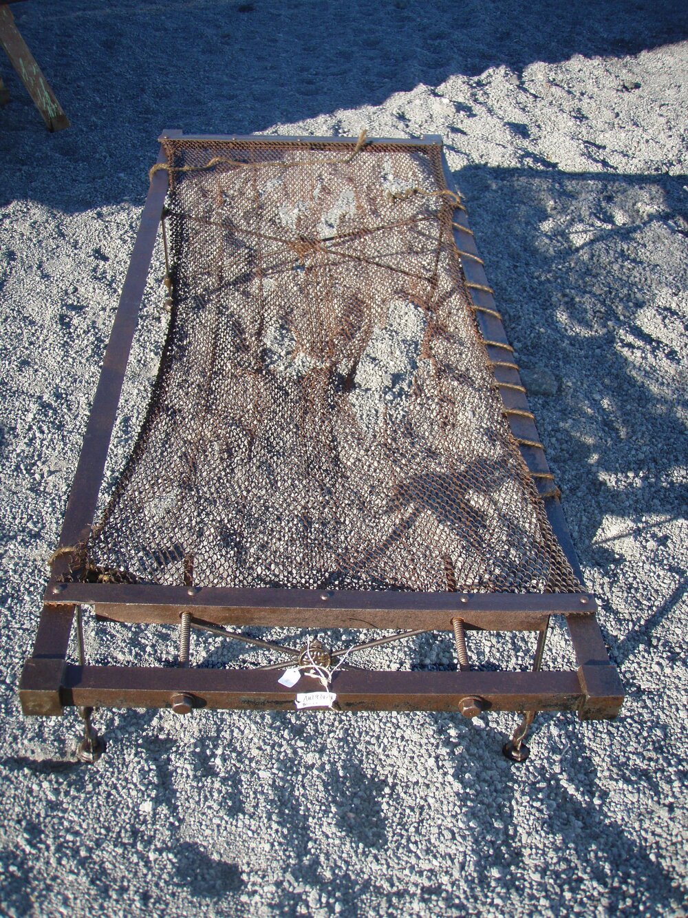 Bed frame from Scott's 'Terra Nova' Hut