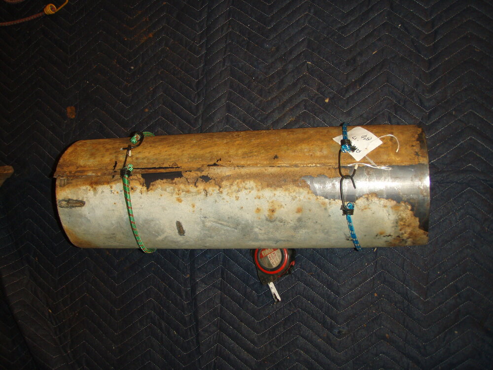 Flue section and liner, Scott's 'Terra Nova' Hut