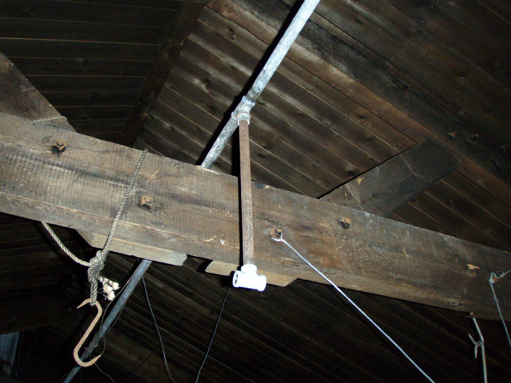 Acetylene piping, Scott's 'Terra Nova' Hut