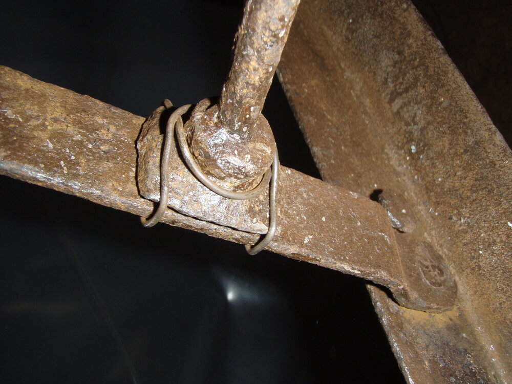 Detail of bed frame from Scott's 'Terra Nova' Hut (001)