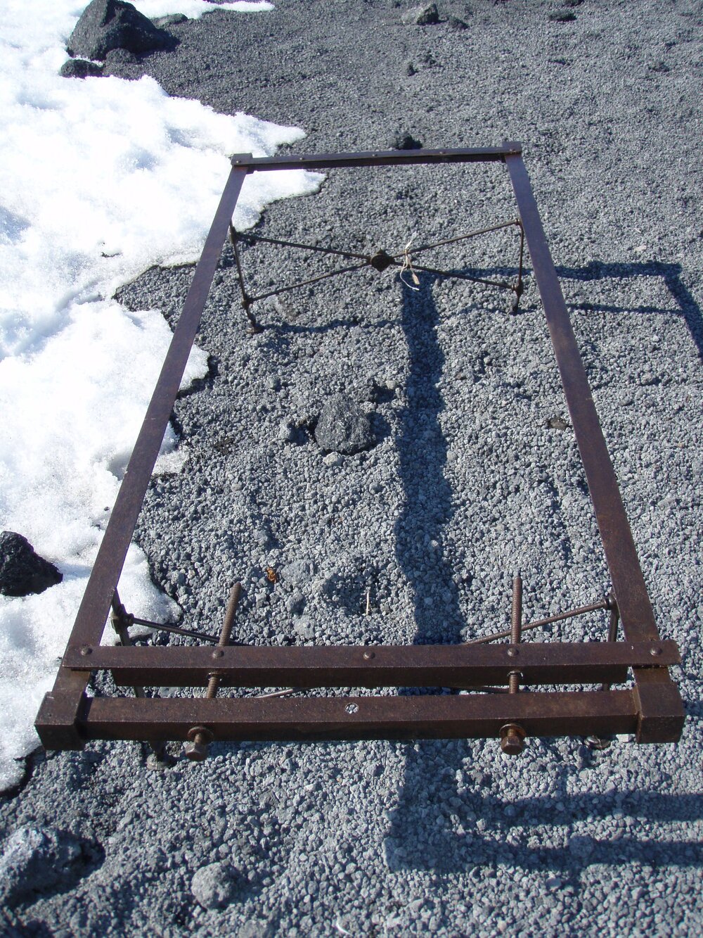 Bed frame from Scott's 'Terra Nova' Hut (040)