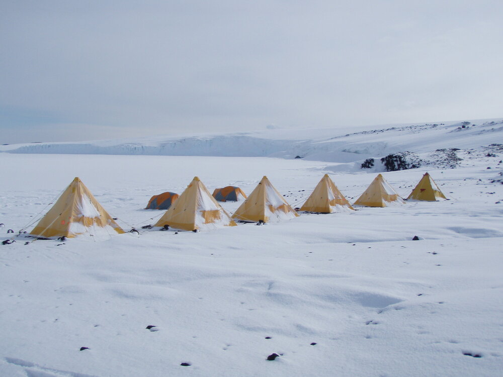 Field camp at Cape Evans 