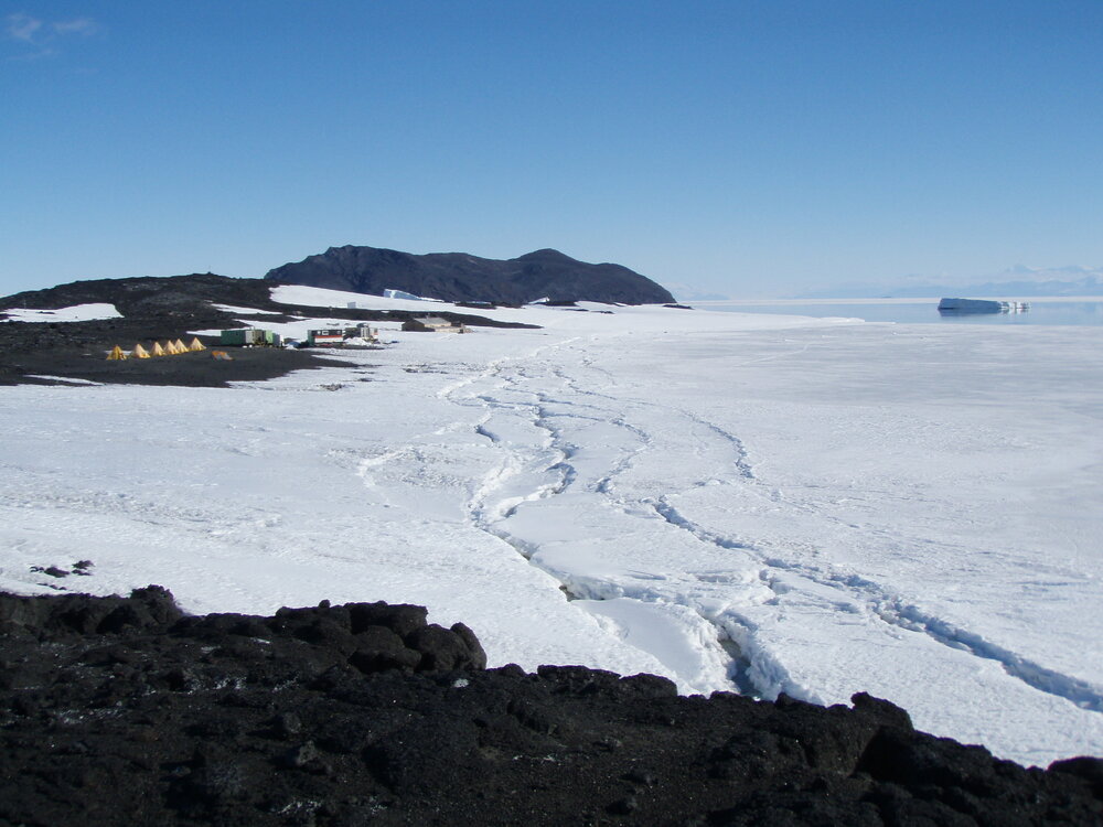 Field camp at Cape Evans 