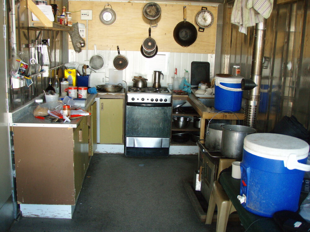 Container camp kitchen