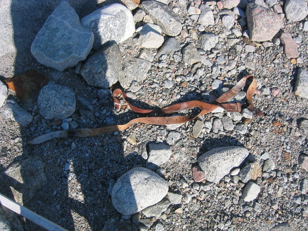 2003 K440 at Granite Harbour - Sled remnants near Granite House (015)
