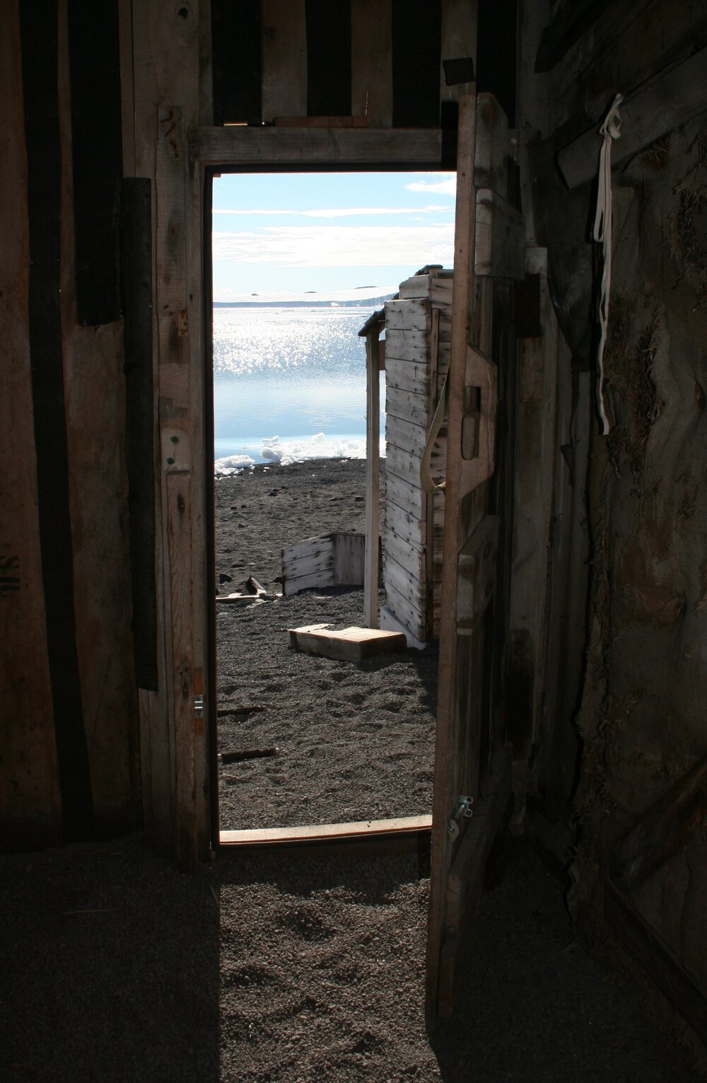 2013-14 View through the Annexe door, Cape Evans