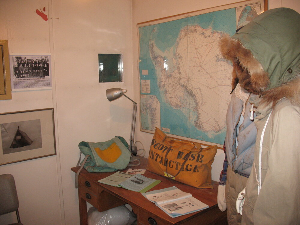 2013-14 Hillary's room inside the TAE/IGY hut, Scott Base