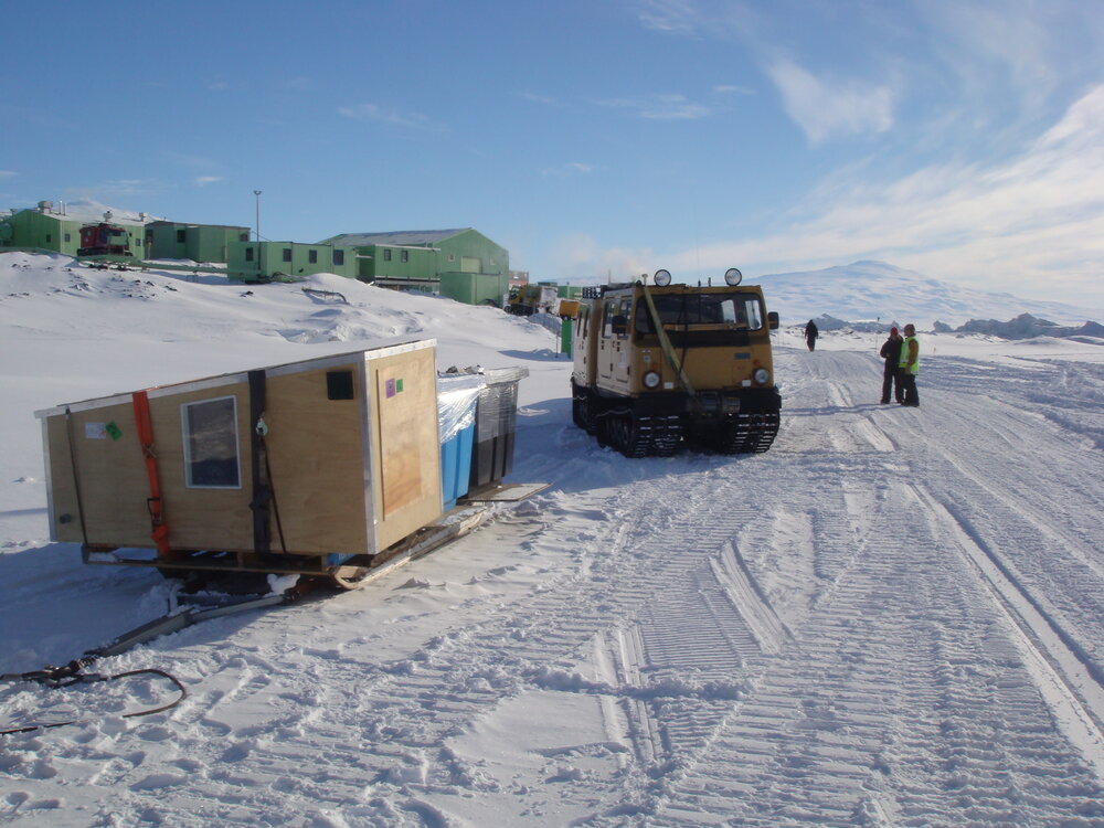 2013-14 AHT equipment prepared for transport