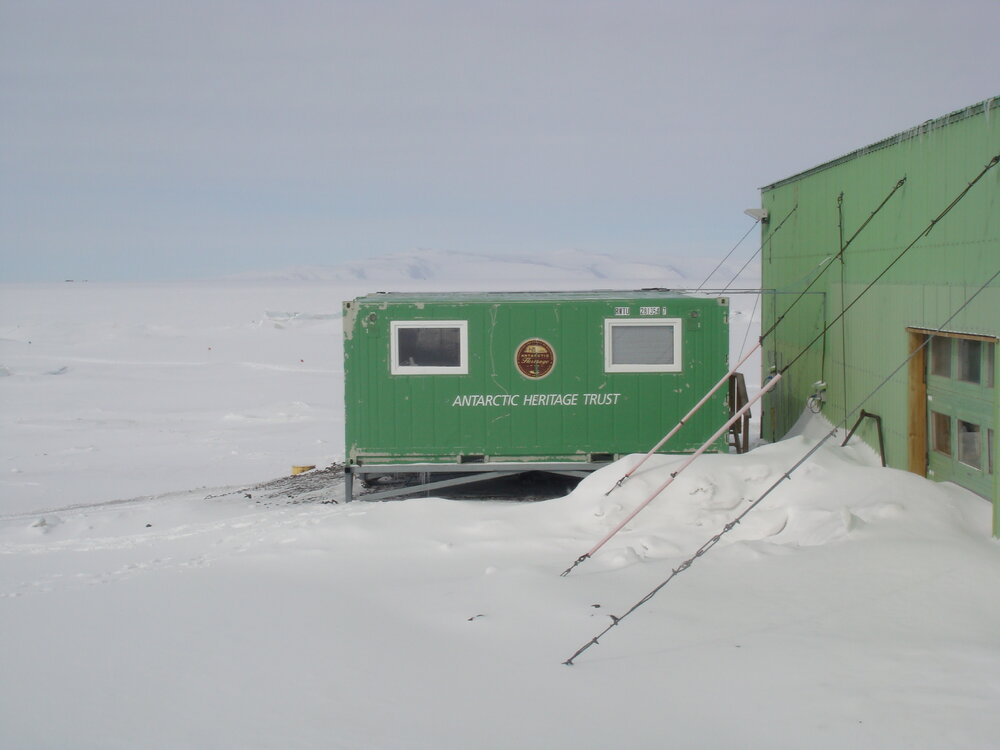 2013-14 Antarctic Heritage Trust container at Scott Base (002)