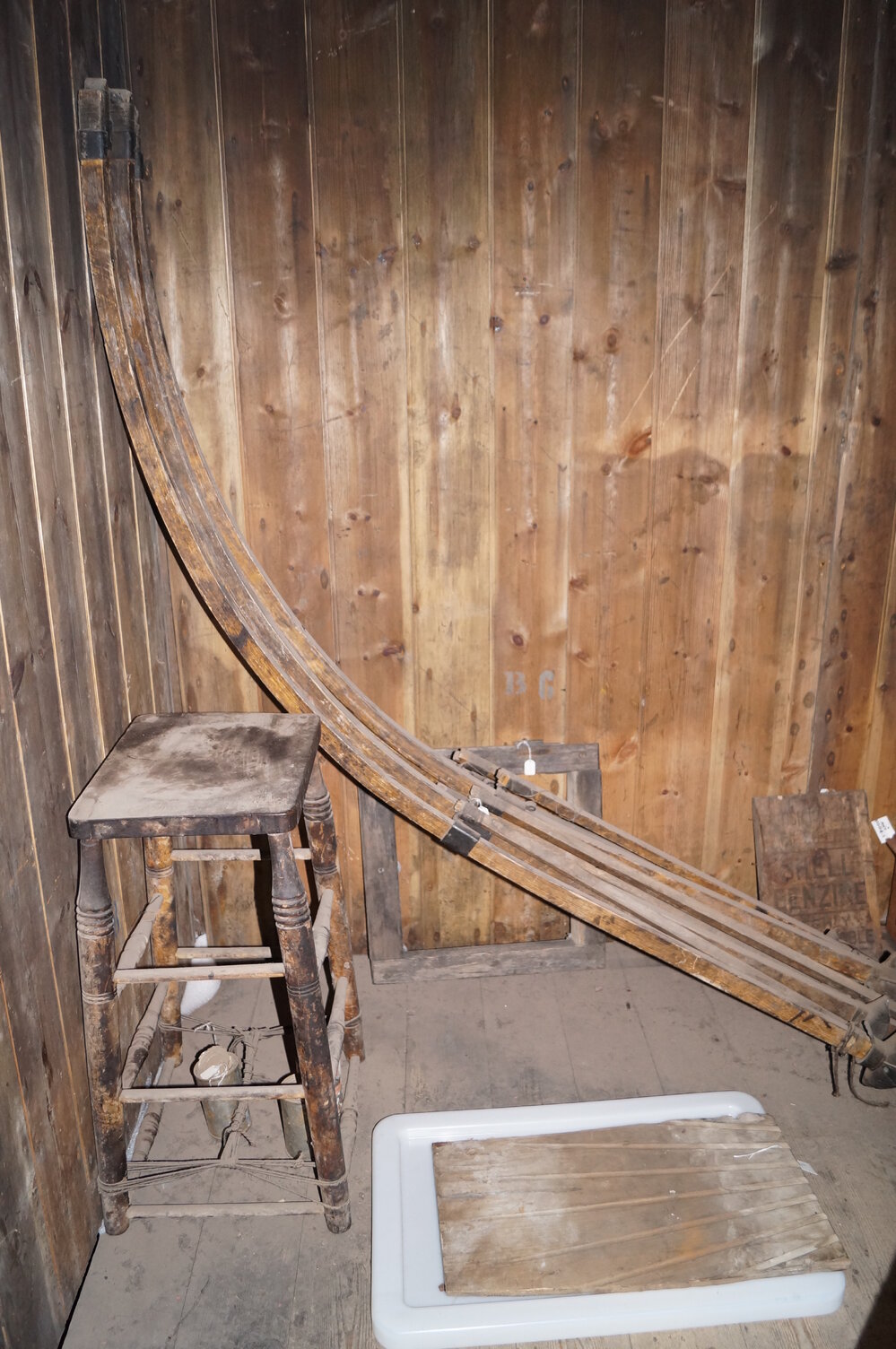 2013-14 Location image, artefacts, Scott's 'Discovery' hut, Hut Point