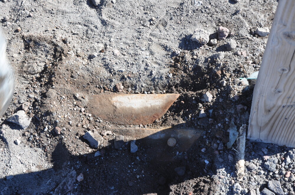 2013-14 Metal artefact found during works around Scott's 'Discovery' hut