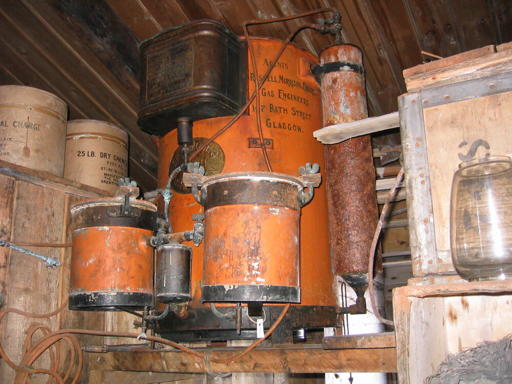 2006 Acetylene Generator, Cape Royds