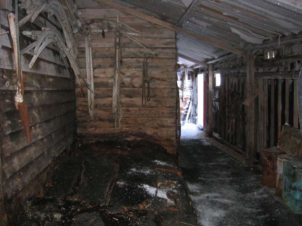 2006 Ice build-up inside Scott's 'Terra Nova' hut, Cape Evans (003)