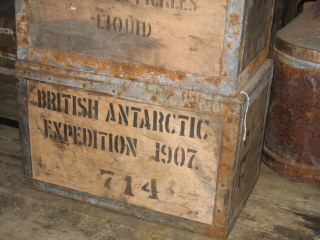 2006 Shackleton's 'Nimrod' hut interior, Cape Royds (005)