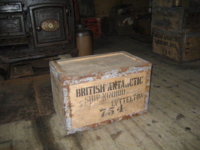 2006 Shackleton's 'Nimrod' hut interior, Cape Royds (012)