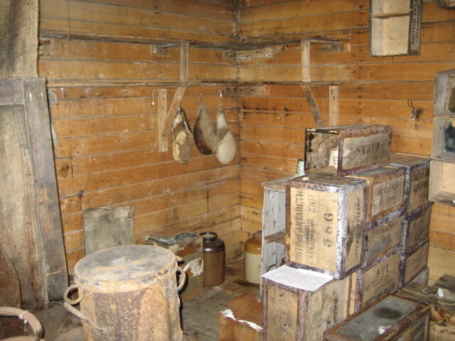 2006 Shackleton's 'Nimrod' hut interior, Cape Royds (016)