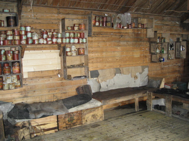 2006 Shackleton's 'Nimrod' hut interior, Cape Royds (007)