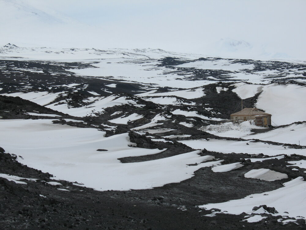 Northwest elevation of Shackleton's 'Nimrod' hut (001)
