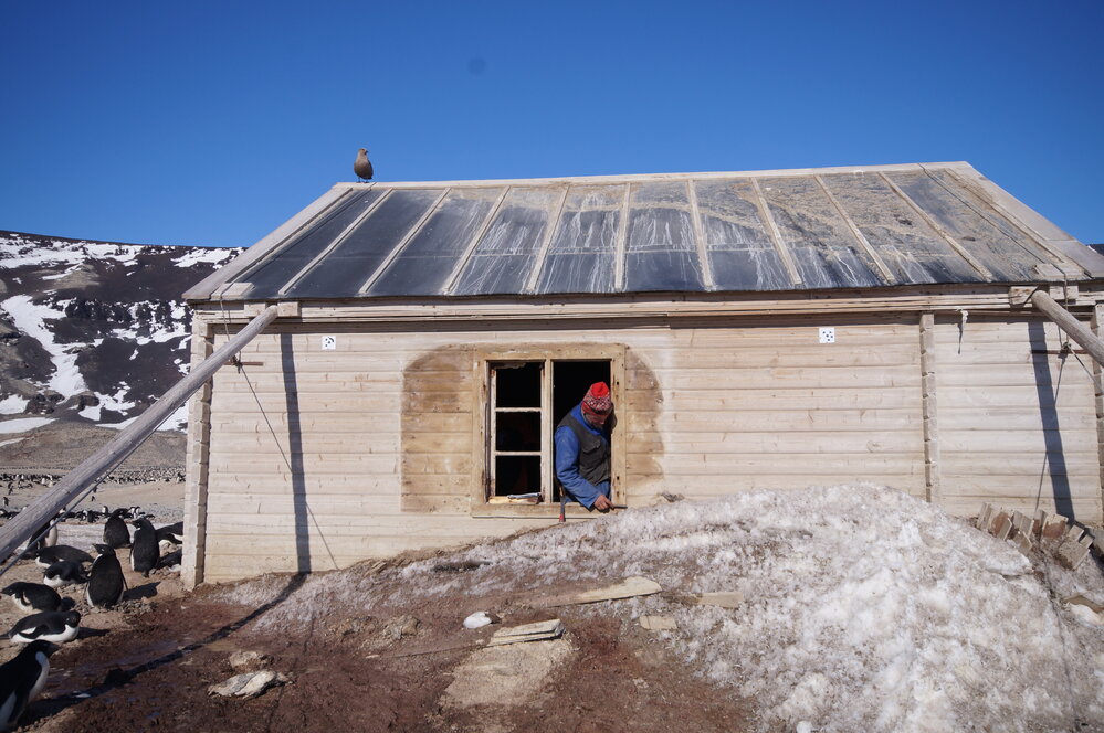 2015-16 Torbj&Atilde;&cedil;ern Prytz working on window (001)