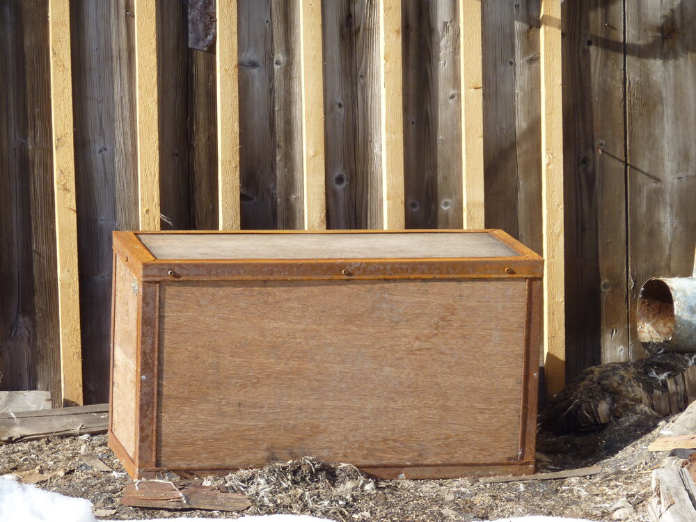 2010-11 Contemporary timber box at Cape Royds