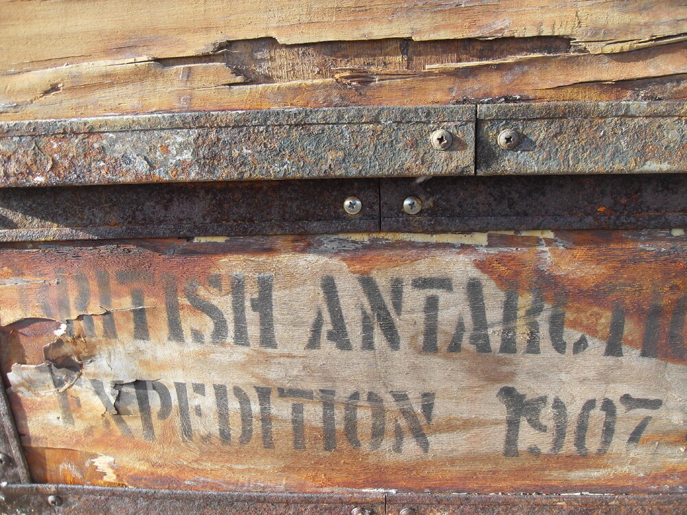 2010-11 Stamped Venesta case, Cape Royds