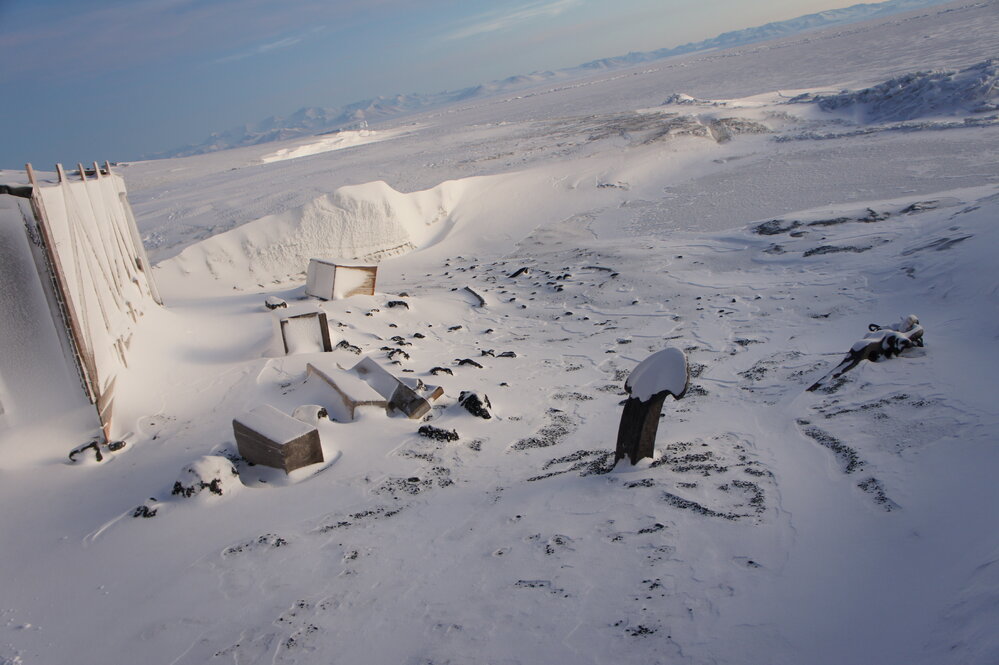 2012 Winter, Scott's 'Terra Nova' hut inspection, exterior (005)